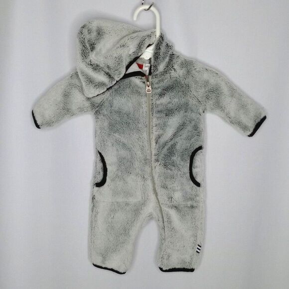 Splendid Other - Splendid Frosted Fleece Infant Baby Bunting Hooded Snow Suit 0-3M